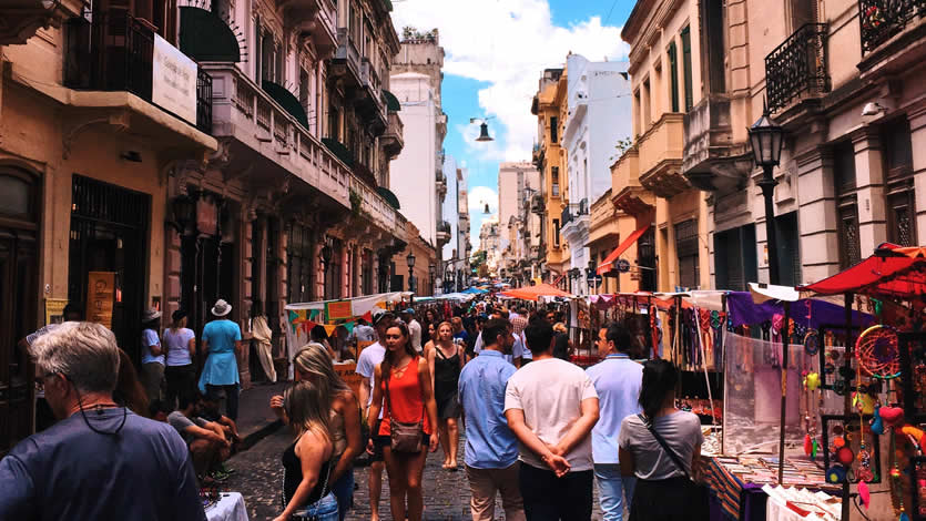 Explore the unique Feria de San Telmo