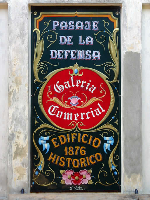 San Telmo Pasaje Defensa