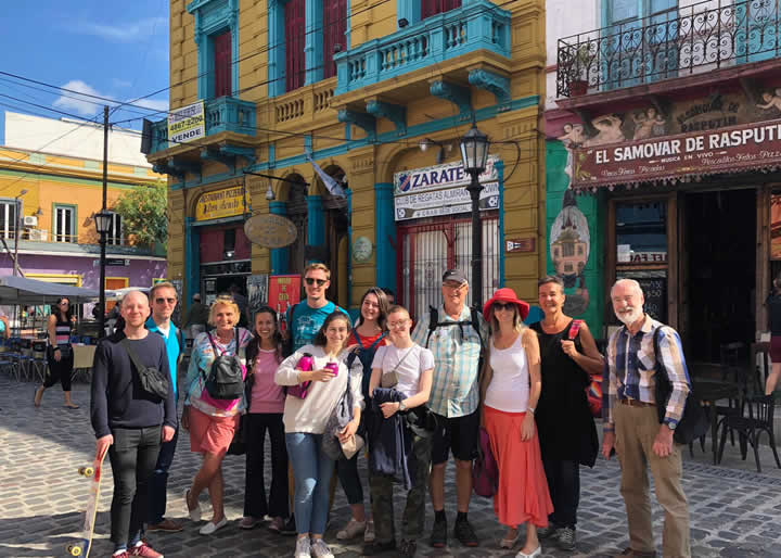 Visita San Telmo La Boca