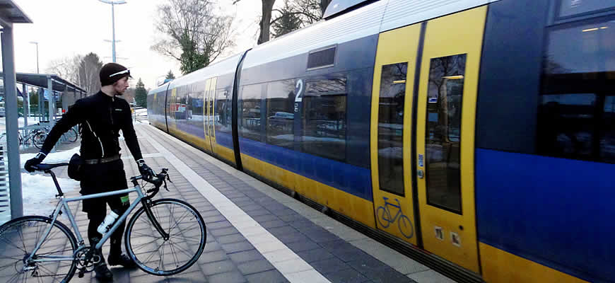 Take your bicycle in the Subte