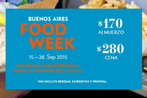 The Buenos Aires Food Week 2015