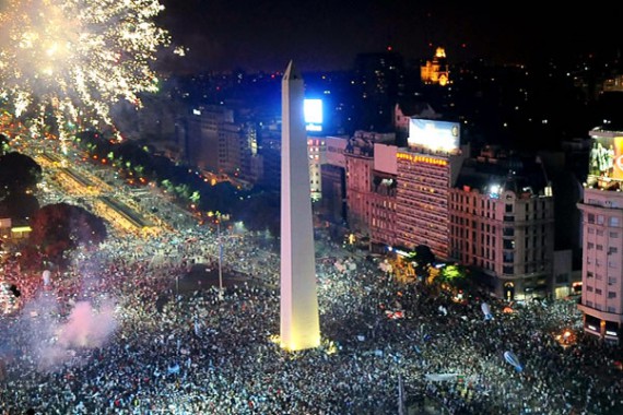 The Obelisk in Buenos Aires turned 80!