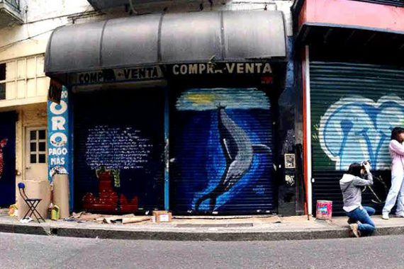 Project Graffiti on Uruguay Street