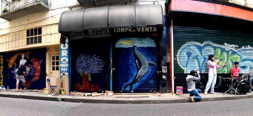 Project Graffiti on Uruguay Street