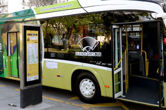 First Eco-Friendly bus in Buenos Aires