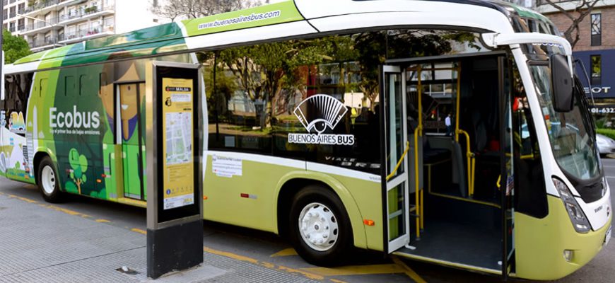 First Eco-Friendly bus in Buenos Aires