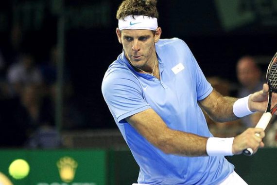 Argentina’s Tennis Star Juan Martin del Potro is out for the Davis Cup
